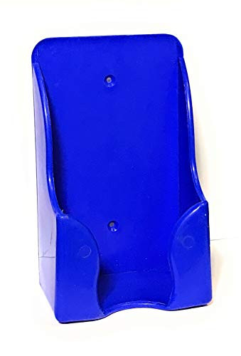 LBH Market Small Plastic 4lb Mineral Salt Block Holder with Fasteners Blue