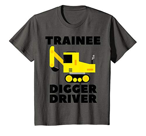 Kids Trainee Digger Driver Excavators construction Toy Ride On T-Shirt