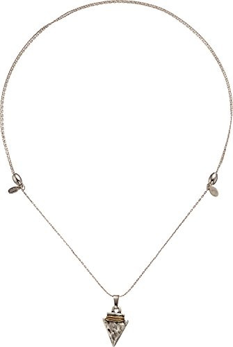 Alex and Ani Arrowhead Expandable Necklace Rafaelian Silver One Size