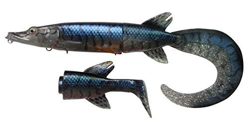 Savage Gear US-SG Hybrid Pike 6 34 1 12oz S BSP-Blue Silv Pike