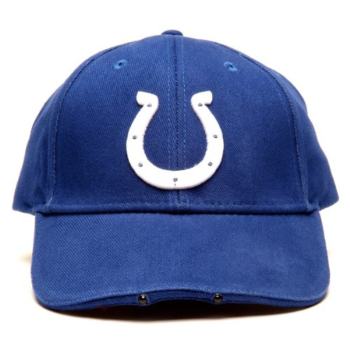 Lightwear NFL Indianapolis Colts Dual LED Headlight Adjustable Hat