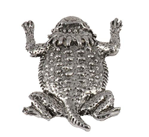 Horny Toad Short Horned Lizard Pewter Lapel Pin Brooch Jewelry A061