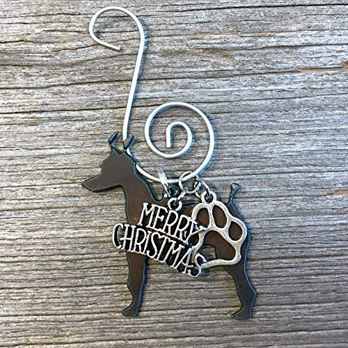 MINI PIN or MINIATURE PINSCHER Christmas Ornament Dog Lover Gift Gift for Dog Mom Pet Memorial Dog Lovers Gifts MINI PIN or MINIATURE PINSCHER Christmas Ornament Dog Lover Gift Gift for Dog Mom Pet Memorial Dog Lovers Gifts