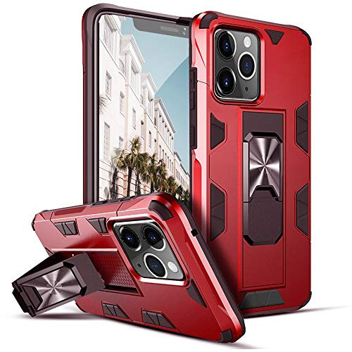 Wismat Compatible with iPhone 12 CaseiPhone 12 Pro Case 6_1 Military Grade Heavy Duty iPhone 12 Pro 2020 Phone Cases with Magnetic Kickstand Compatible with iPhone 1212 Pro 5g Case Anti-Drop Red Wismat Compatible with iPhone 12 CaseiPhone 12 Pro Case 6_1 Military Grade Heavy Duty iPhone 12 Pro 2020 Phone Cases with Magnetic Kickstand Compatible with iPhone 1212 Pro 5g Case Anti-Drop Red
