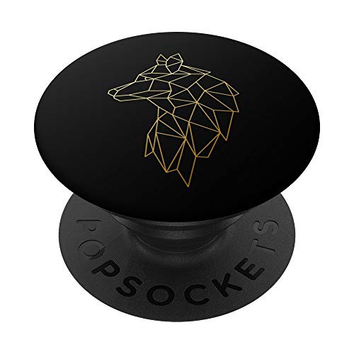 Wolf Geometric abstract Gold wolf design Wolves Fans lovers PopSockets PopGrip Swappable Grip for Phones Tablets Wolf Geometric abstract Gold wolf design Wolves Fans lovers PopSockets PopGrip Swappable Grip for Phones Tablets