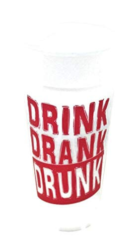 Drink Drank Drunk Styrofoam PartyDrink Disposable Cups - 10 16 oz_ Pack