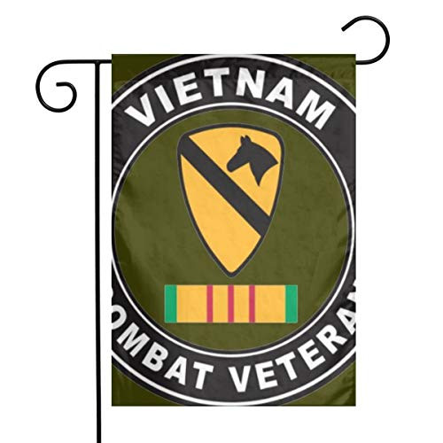 antfeagor Garden Flag 12X18 Inches Polyester Seasonal Flags 1st Cavalry Division1 for Outdoor Home Yard Summer Decor Garden Flag Banner Yard Flag