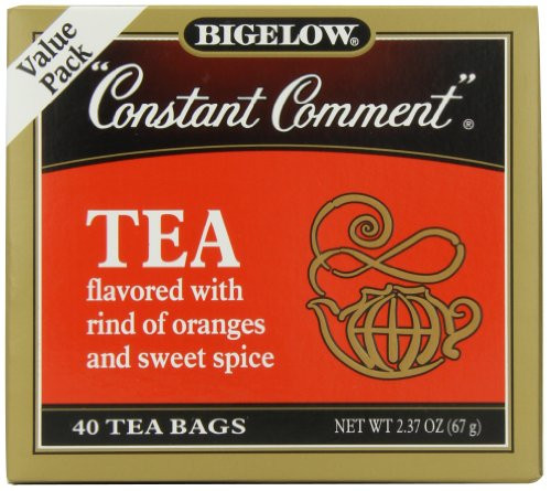 Bigelow Constant Comment Black Tea, 40 Count Box (2.37OZ) Bigelow Constant Comment Black Tea, 40 Count Box (2.37OZ)