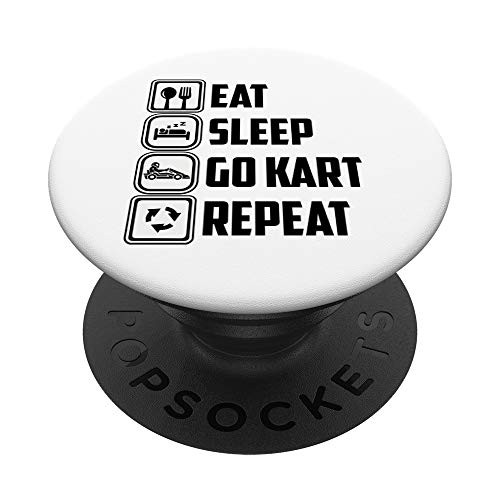Cool Eat Sleep Go Kart Repeat Funny Race Car Lover Gift PopSockets Grip and Stand for Phones and Tablets Cool Eat Sleep Go Kart Repeat Funny Race Car Lover Gift PopSockets Grip and Stand for Phones and Tablets