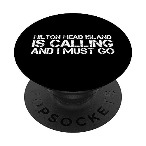 HILTON HEAD ISLAND SC SOUTH CAROLINA Funny City Trip Gift PopSockets PopGrip Swappable Grip for Phones   Tablets HILTON HEAD ISLAND SC SOUTH CAROLINA Funny City Trip Gift PopSockets PopGrip Swappable Grip for Phones   Tablets