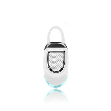 Fineblue FX-6 Wireless Bluetooth Earphone Car Bluetooth Headset and Portable Car Charger with mic for phone White