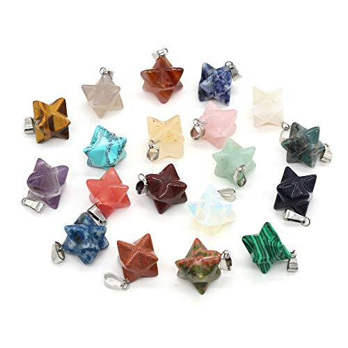 Zotoone Natural Stone Pendant 10PCS Random Color Mix Stone Pendants Healing Crystal Quartz Chakra Reiki Gemstone Charms for Necklace Jewelry Making 22X24 mm Zotoone Natural Stone Pendant 10PCS Random Color Mix Stone Pendants Healing Crystal Quartz Chakra Reiki Gemstone Charms for Necklace Jewelry Making 22X24 mm