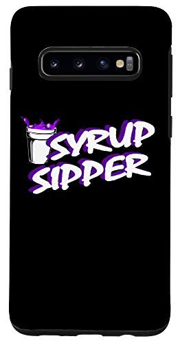 Galaxy S10 Codeine Lean Cough Syrup Purple Drank Sizzurp Double Cup Case