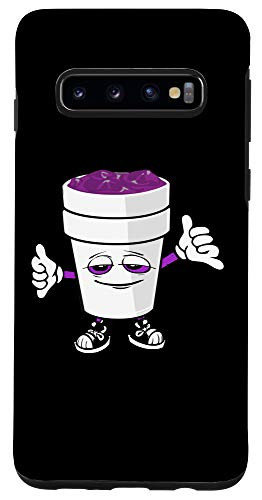 Galaxy S10 Codeine Promethazine Purple Drank Sizzurp Double Cup Lean Case