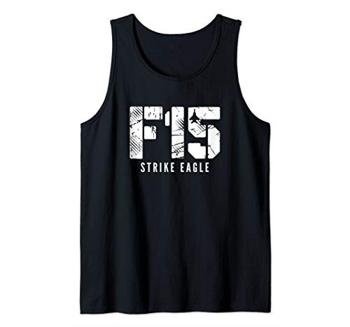 F-15 Strike Eagle Fighter jet Tank Top