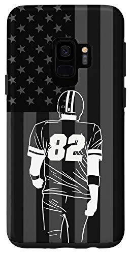 Galaxy S9 American Football Player Number 82 Case