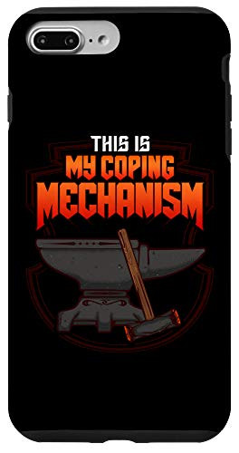 iPhone 7 Plus8 Plus Blacksmith Steel Worker Therapy Relaxing Quote Case