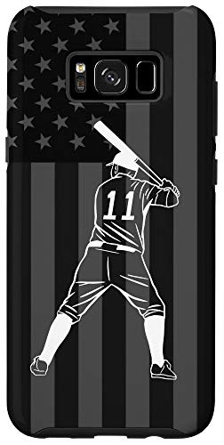Galaxy S8 Baseball Softball Player Number 11 Case