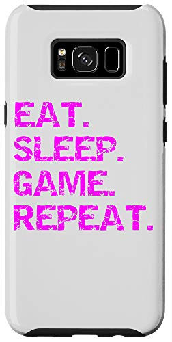 Galaxy S8 Eat Sleep Game Repeat Gamers Case