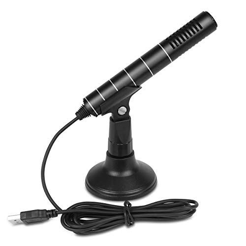 Depusheng USB Condenser Microphone Laptop Desktop PC Computer Microphone for Games Streaming Broadcast Skype YouTube Videos Chatting