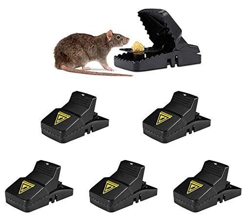 samiadat Mouse Trap 6 Pack Reusable Snap Mice Traps High Sensitive Mouse Catcher Rodent Trap  Quick Effective Sanitary Mouse Killer