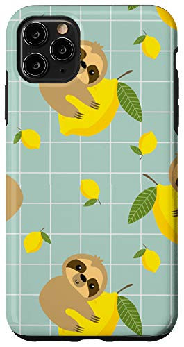 iPhone 11 Pro Max Sloth Sleep Lover Cover Cute Animal Pattern Gift Case