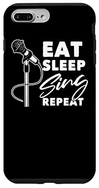 iPhone 7 Plus8 Plus Eat Sleep Sing Repeat Karaoke Singer Gift Karaoke Case
