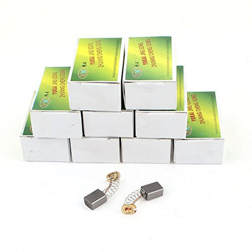 Uxcell Electric Drill Parts Motor Carbon Brushes, 12mm x 9mm x 6mm, 10 Pairs Uxcell Electric Drill Parts Motor Carbon Brushes, 12mm x 9mm x 6mm, 10 Pairs