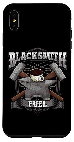 iPhone XS Max Blacksmith Steel Worker Coffee Caffeine Case