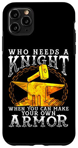 iPhone 11 Pro Max Blacksmith Steel Worker Make Own Armor Case