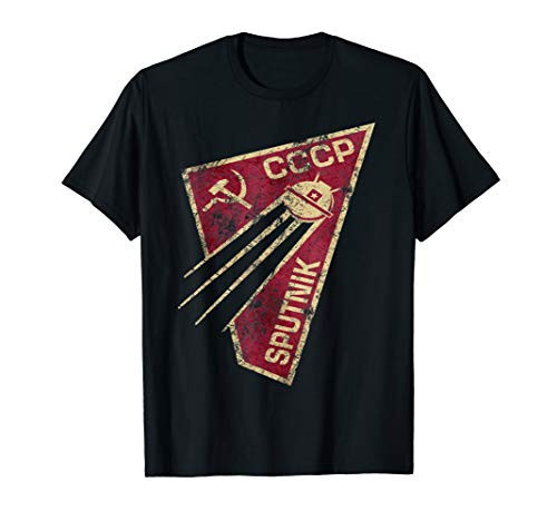CCCP Original Sputnik Russia Space Program Gift USSR T-shirt T-Shirt