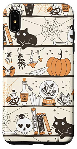 iPhone XS Max Vintage Witchy Magical Witch Tool box Cute Halloween Horror Case