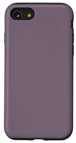 iPhone SE 2020  7  8 Old Lavender Simple Plain Blank Neutral Solid Color Case
