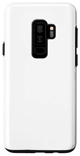 Galaxy S9 White Simple Plain Blank Neutral Solid Color Case