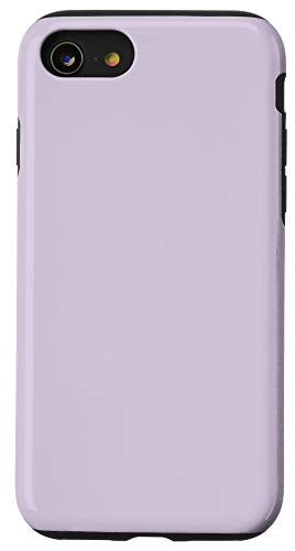 iPhone SE 2020  7  8 Languid Lavender Simple Plain Blank Neutral Solid Color Case