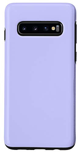 Galaxy S10 Periwinkle Blue Simple Plain Blank Neutral Solid Color Case