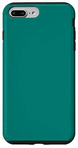 iPhone 7 Plus8 Plus Pine Green Simple Plain Blank Neutral Solid Color Case