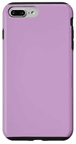 iPhone 7 Plus8 Plus Light Lilac Simple Plain Blank Neutral Solid Color Case