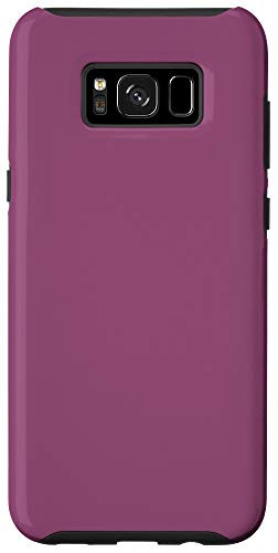 Galaxy S8 Sugar Plum Simple Plain Blank Neutral Solid Color Case