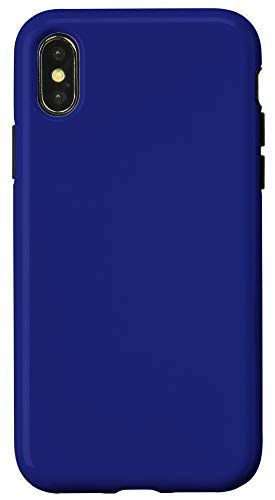 iPhone XXS St_ Patricks Blue Simple Plain Blank Neutral Solid Color Case