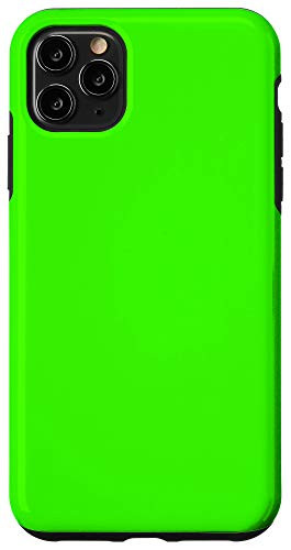 iPhone 11 Pro Max Harlequin Green Mint Simple Plain Blank Neutral Solid Color Case