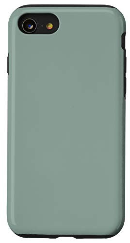 iPhone SE 2020  7  8 Morning Blue Simple Plain Blank Neutral Solid Color Case