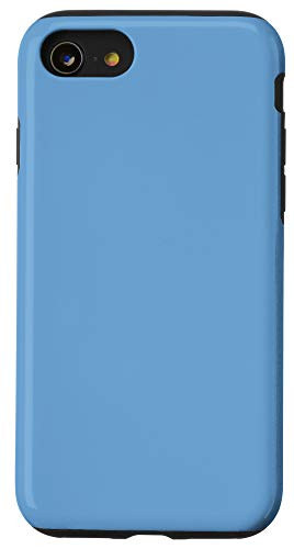 iPhone SE 2020  7  8 Iceberg Blue Simple Plain Blank Neutral Solid Color Case
