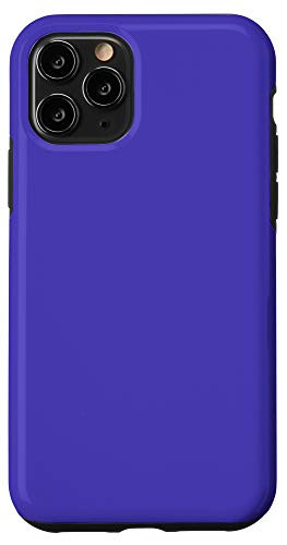 iPhone 11 Pro Ocean Blue Simple Plain Blank Neutral Solid Color Case