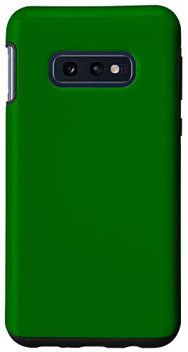 Galaxy S10e Pakistan Green Simple Plain Blank Neutral Solid Color Case