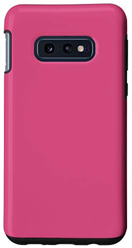 Galaxy S10e Mystic Dark Violet Simple Plain Blank Neutral Solid Color Case