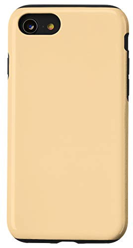 iPhone SE 2020  7  8 Navajo White Pink Simple Plain Blank Neutral Solid Color Case