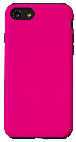 iPhone SE 2020  7  8 Mexican Pink Plain Blank Neutral Solid Color Case