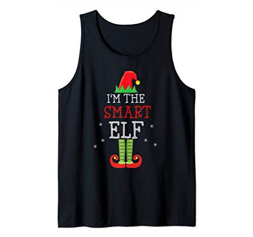Im The Smart Elf Matching Family Group Christmas Tank Top