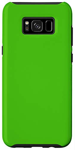 Galaxy S8 Kelly Green Simple Plain Blank Neutral Solid Color Case